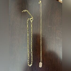 Gold Layered Necklace Set